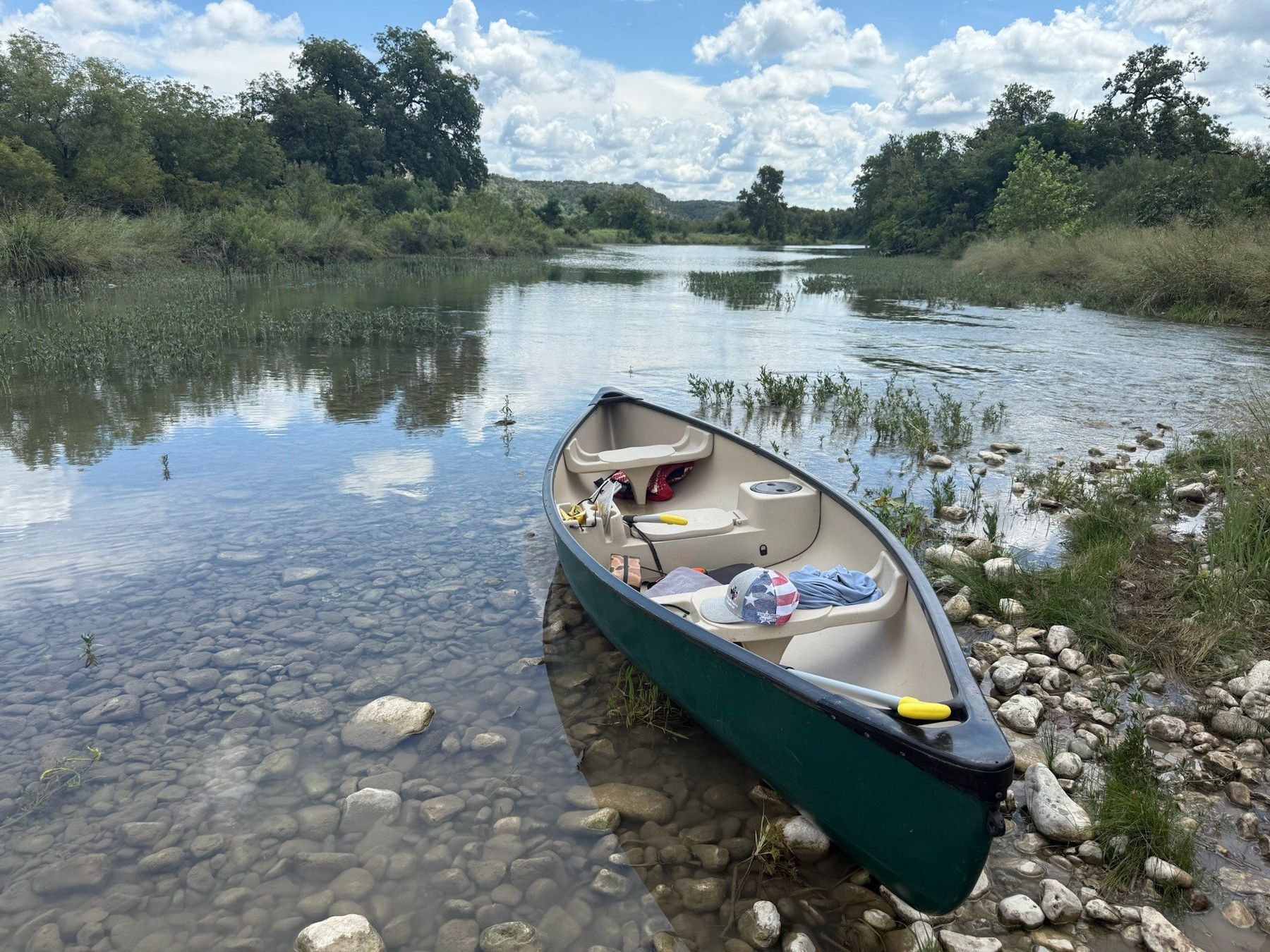 Canoeing on the Llano River