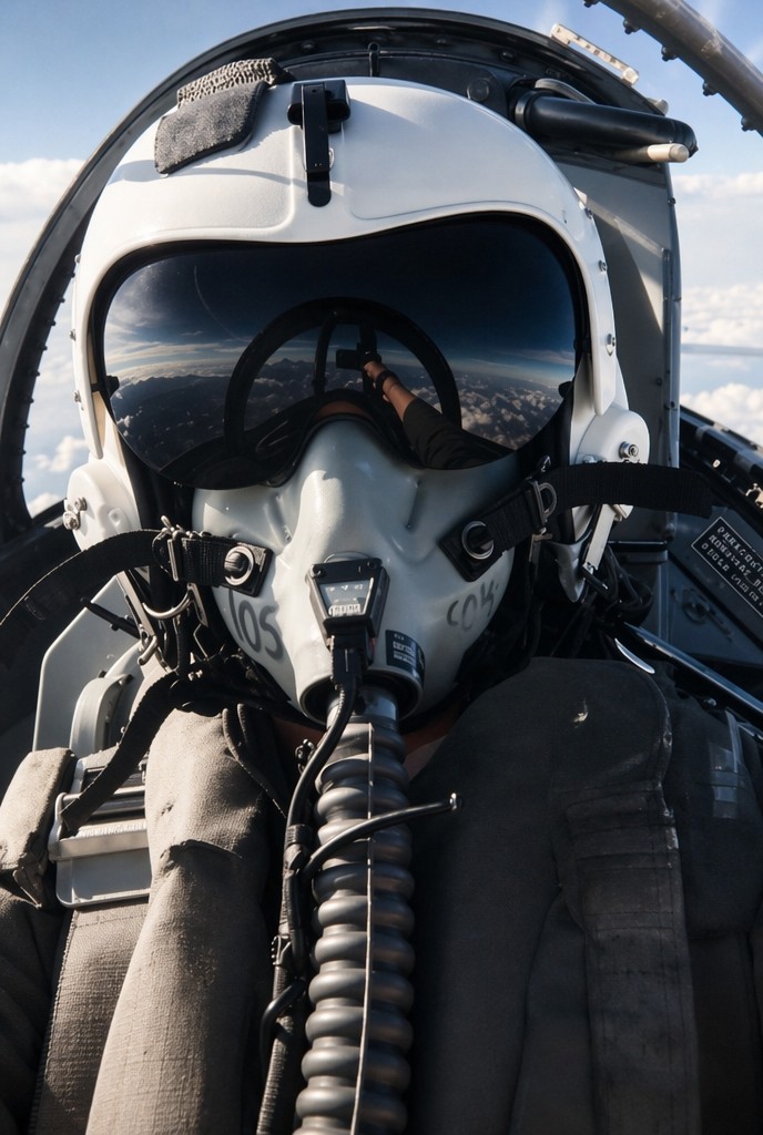 Shawn in the cockpit as a Naval Aviator