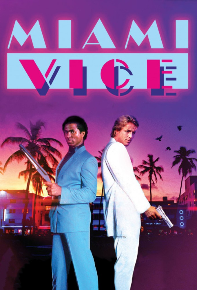 Miami Vice TV show promotional poster