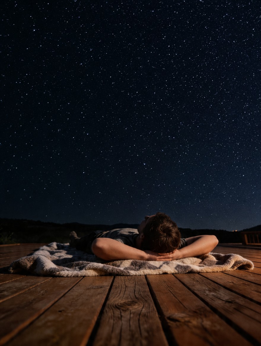 Stargazing at 3-Wire Ranch — Milky Way over Texas Hill Country
