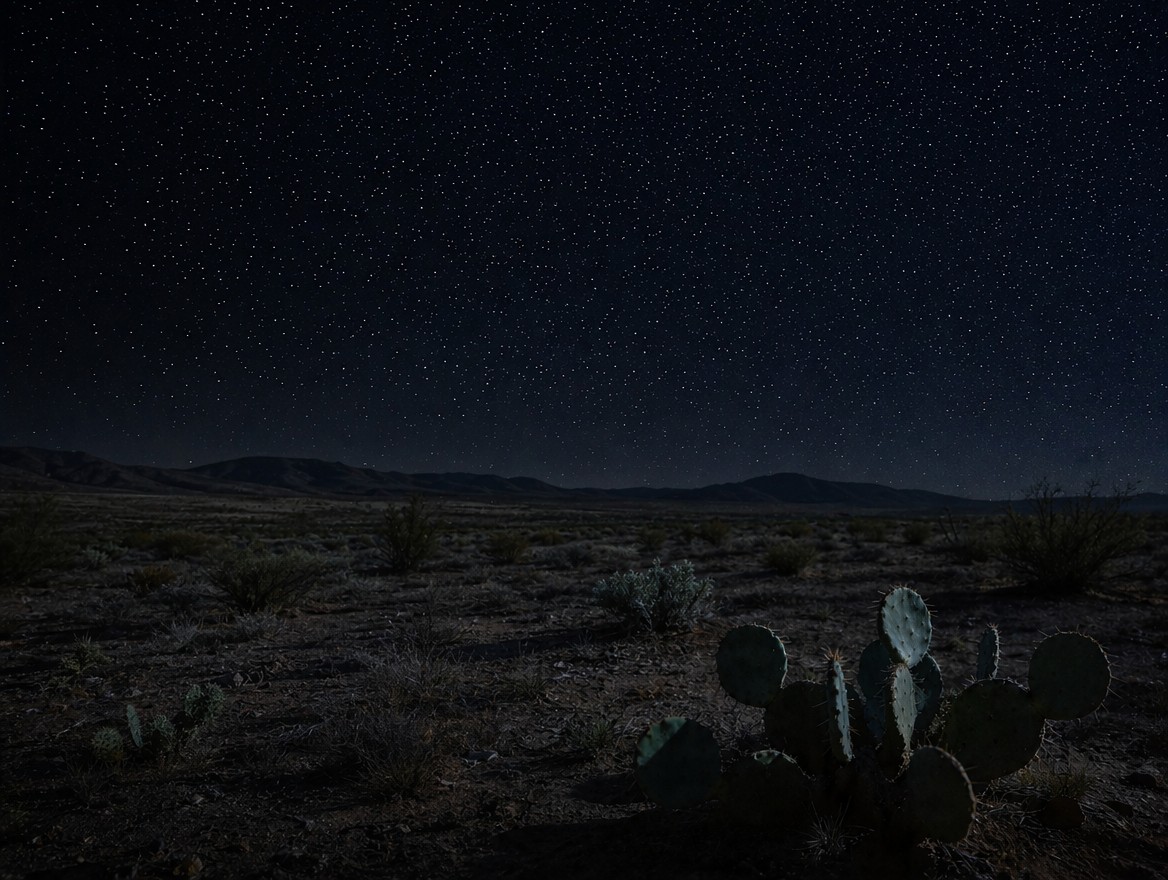 Milky Way over Texas Hill Country at 3-Wire Ranch